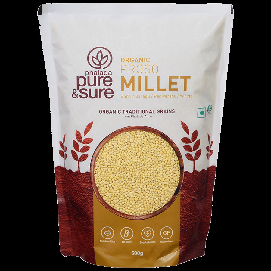 Phalada Pure & Sure Organic Praso Millet - Nutrient Rich