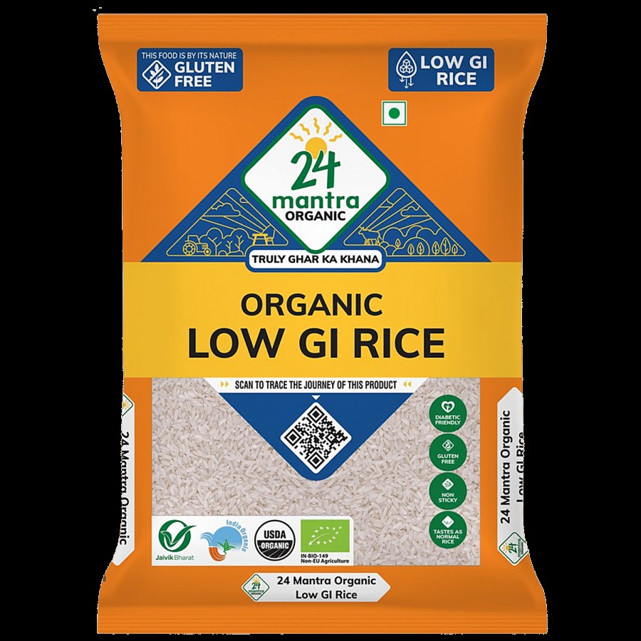 24 Mantra Organic Low GI Rice - Non-Sticky