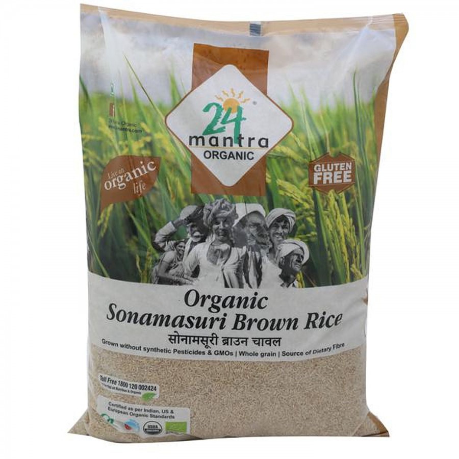 24 Mantra Organic Organic - Brown Sonamasuri Rice/Akki