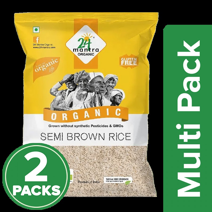 24 Mantra Organic Semi Brown Rice