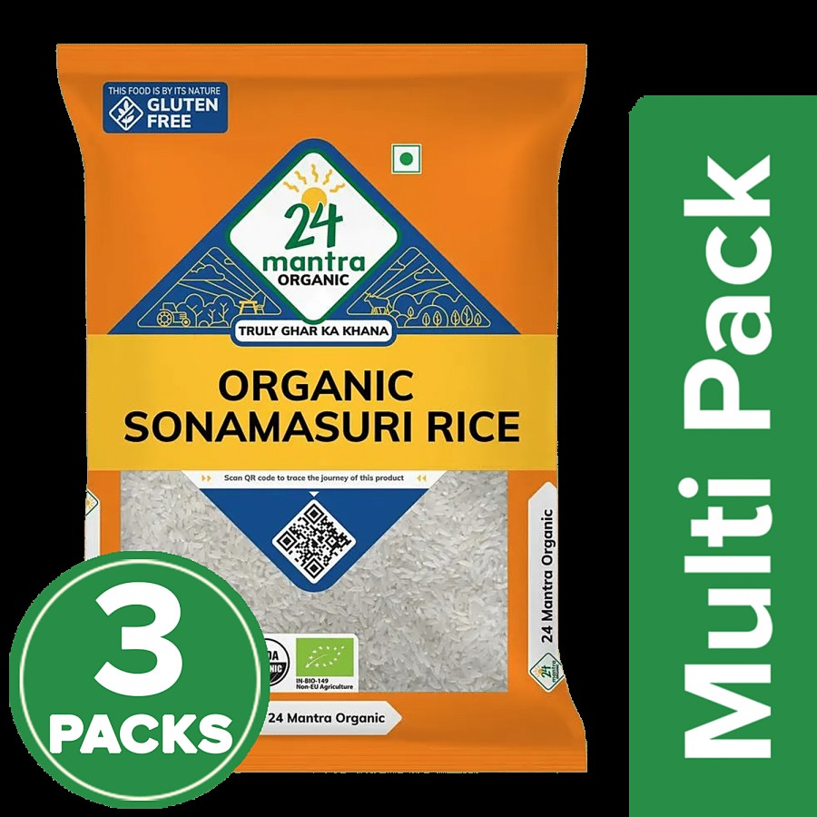 24 Mantra Organic Sonamasuri Rice