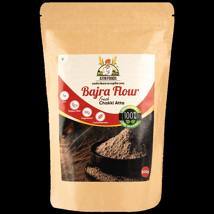 ATRI FOODS Bajra Flour - Organic