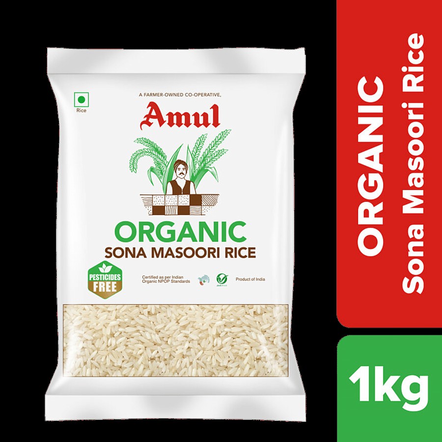 Amul Organic Sona Masoori Rice