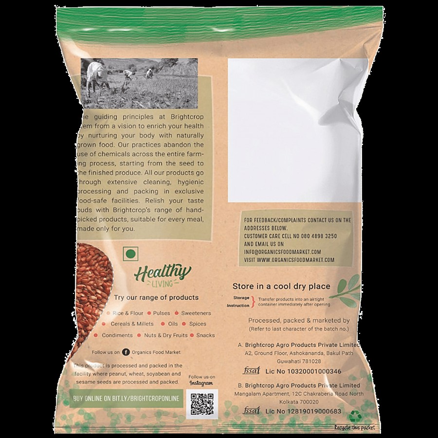 Brightcrop Himalayan Red Rice - High In Fibre & Vitamin