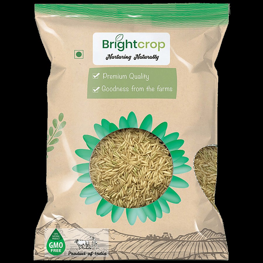 Brightcrop Long Grain Basmati Brown Rice - Nutritious