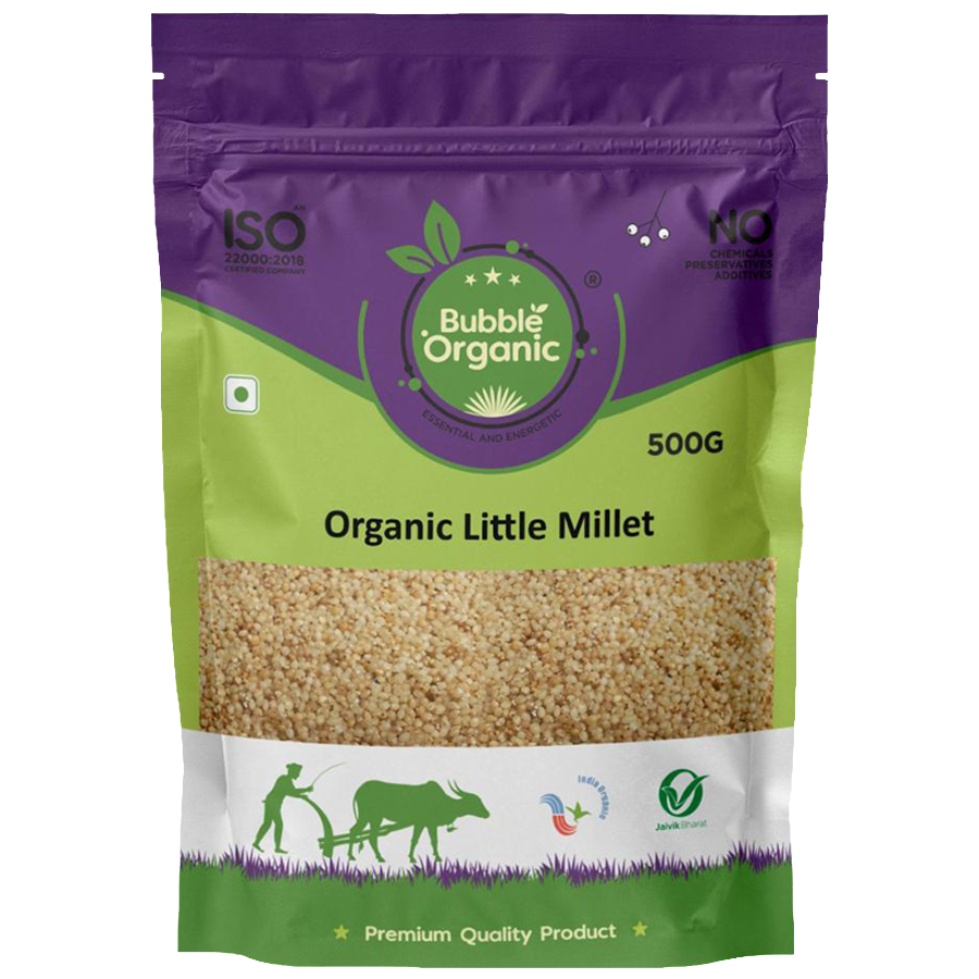 Bubble Organic Little Millet - Premium Quality