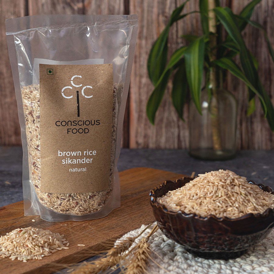 Conscious Food Brown Rice - Sikander