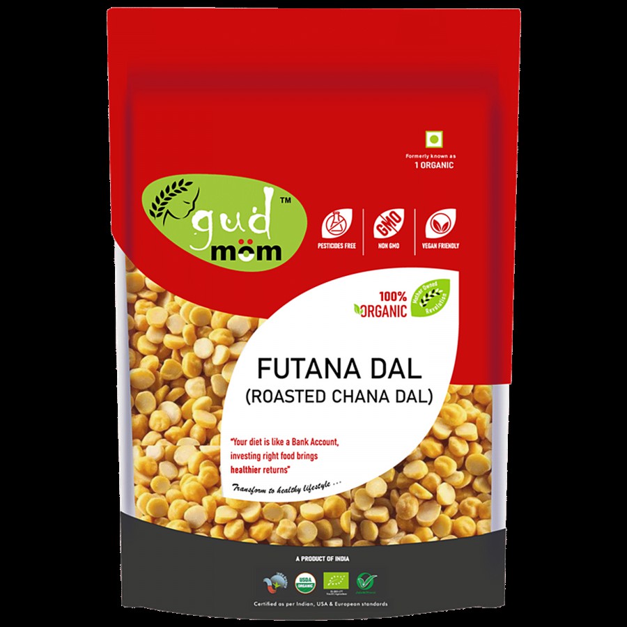 Gudmom Futana/Chana Dal - Roasted