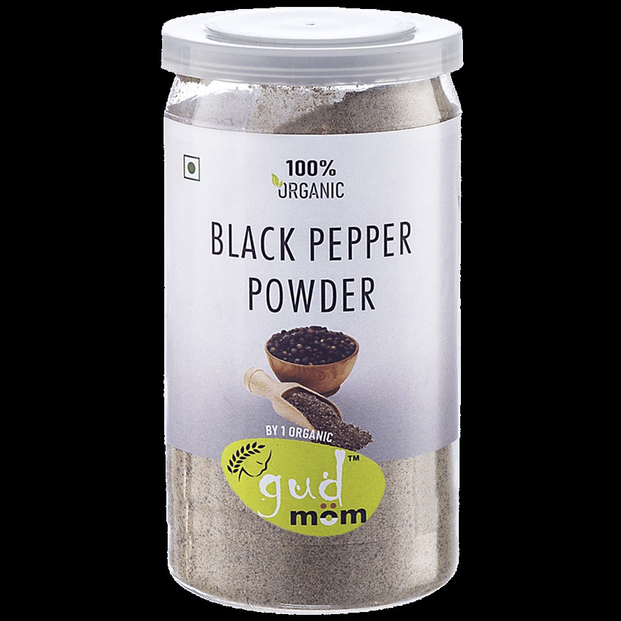 Gudmom Organic Black Pepper Powder