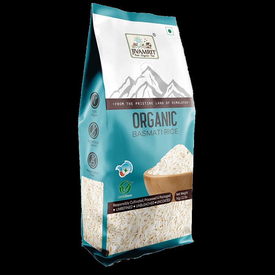 Jivamrit Organic Basmati Rice