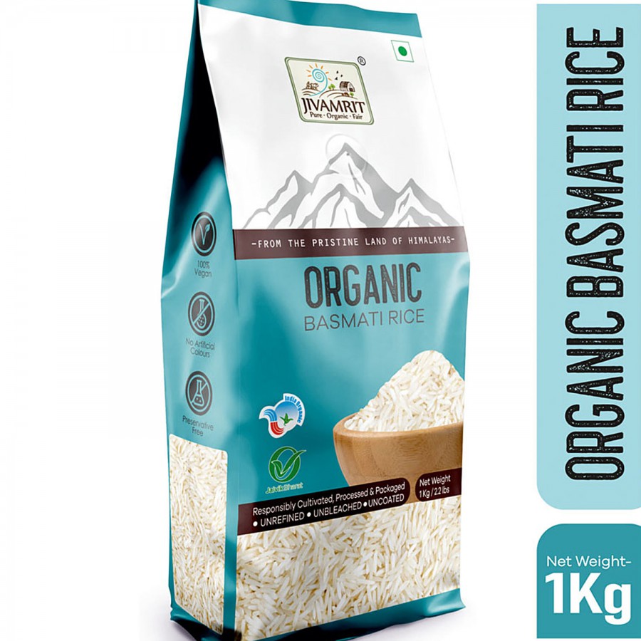 Jivamrit Organic Basmati Rice