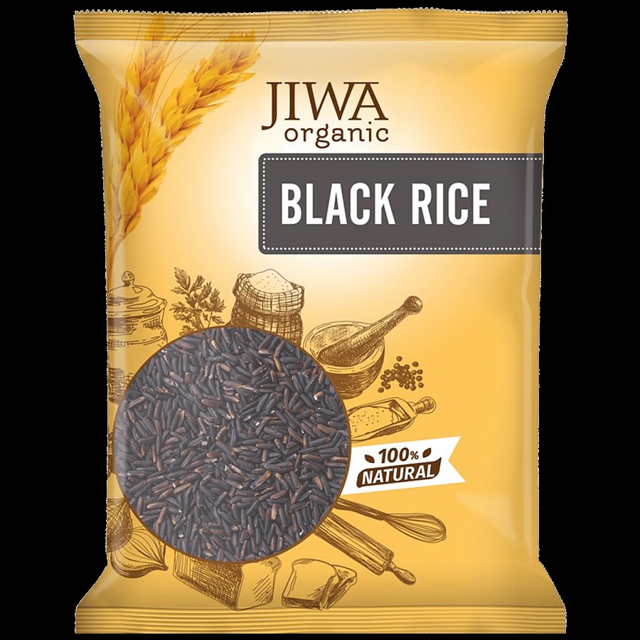 Jiwa Organic Black Rice - 100% Natural & Gluten Free