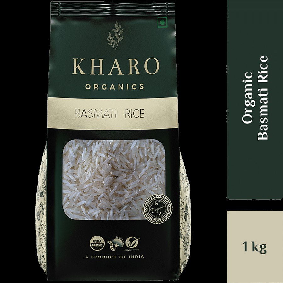 Kharo Organics Basmati Rice - Organic