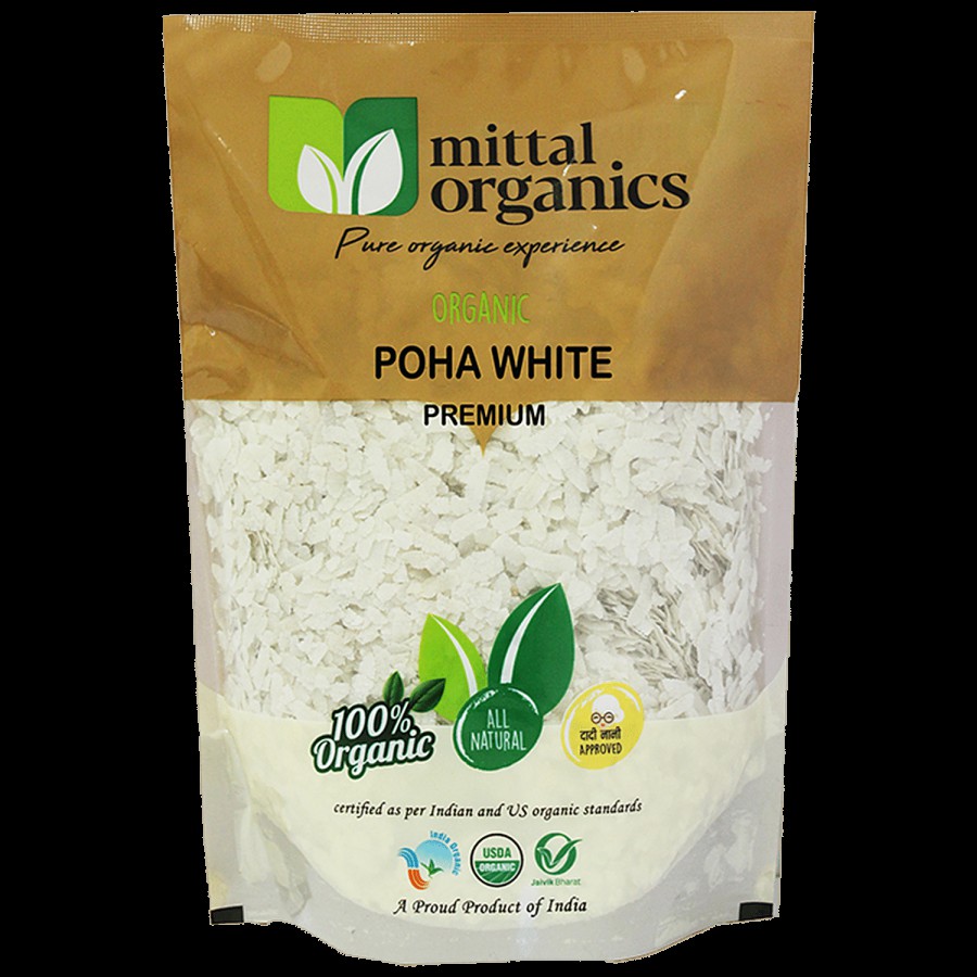 MITTAL ORGANICS Poha White - Premium