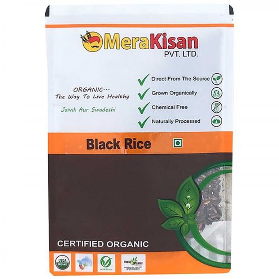 MeraKisan Organic Black Rice/Akki