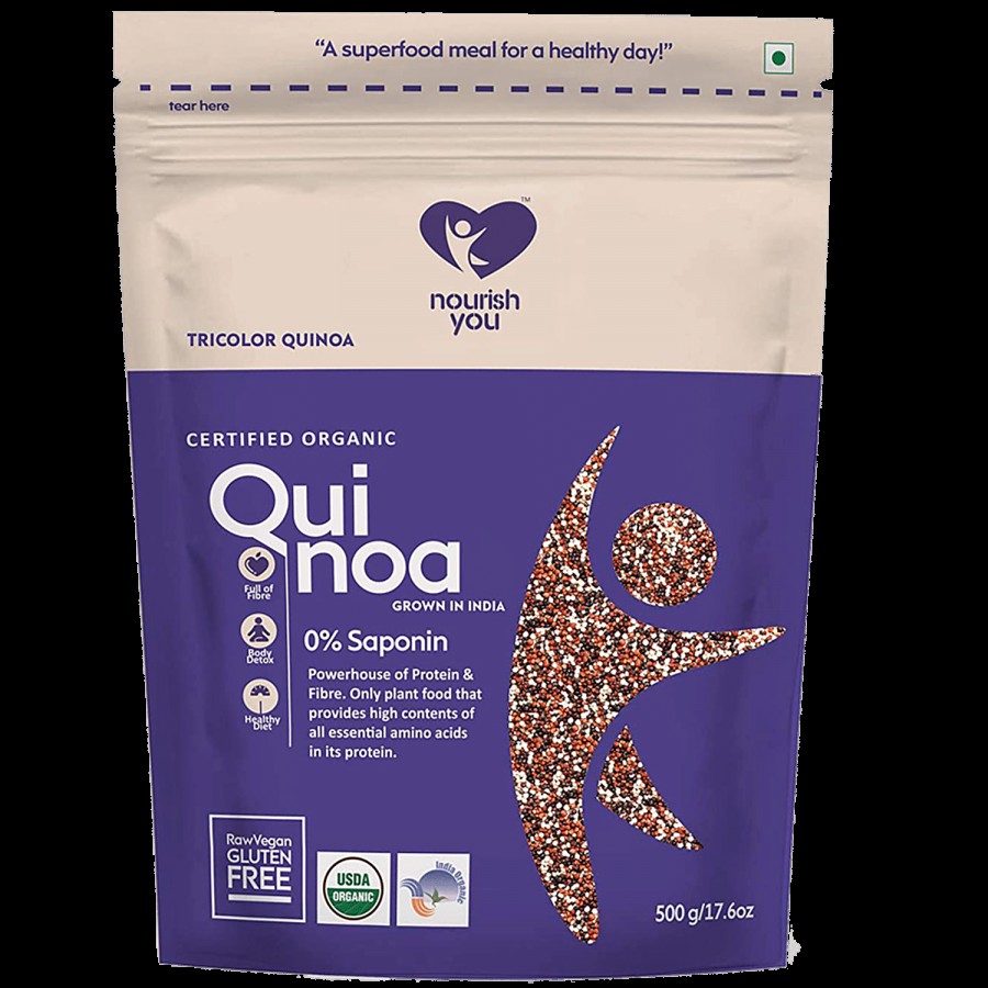 Nourish you Tricolour Quinoa Grain - Gluten Free