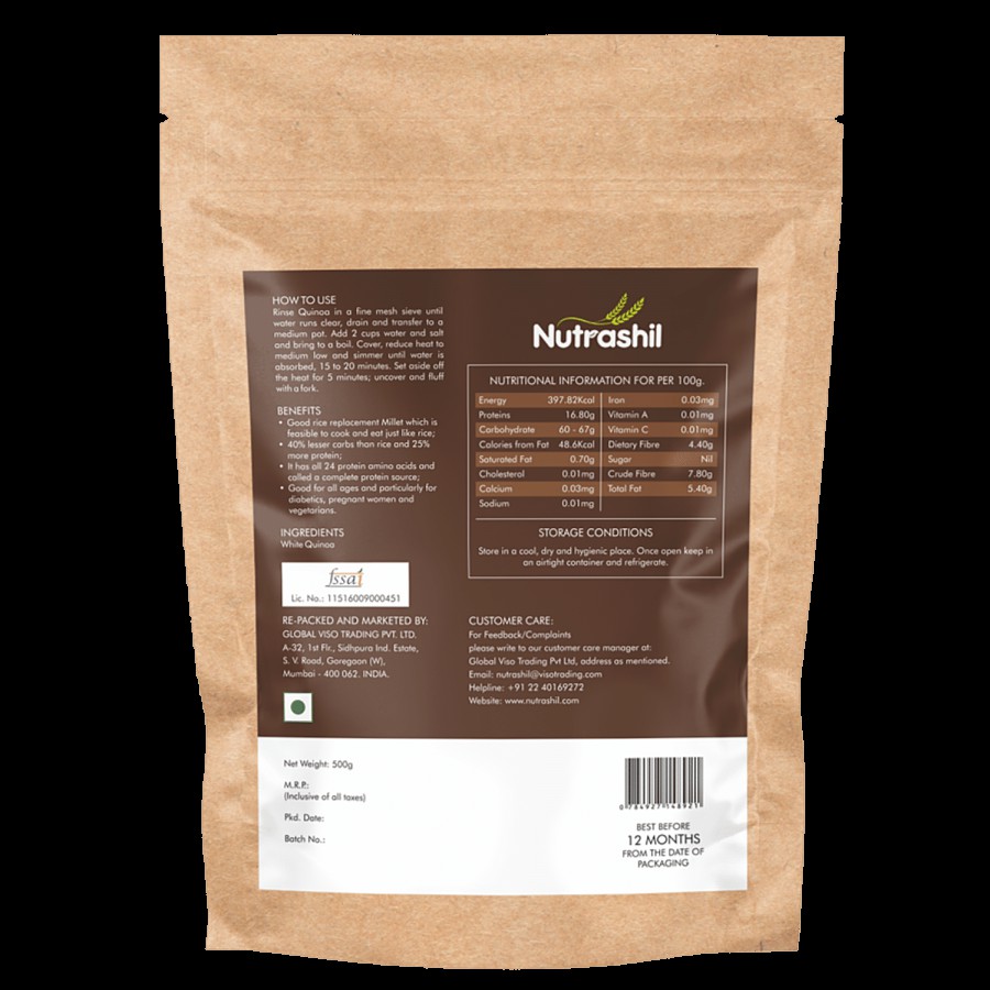 Nutrashil Quinoa - White