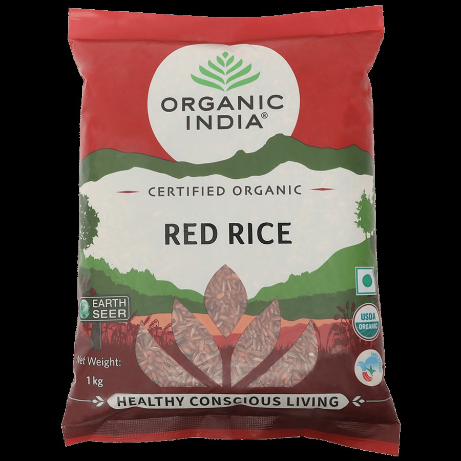 Organic India Red Rice - Certified Organic