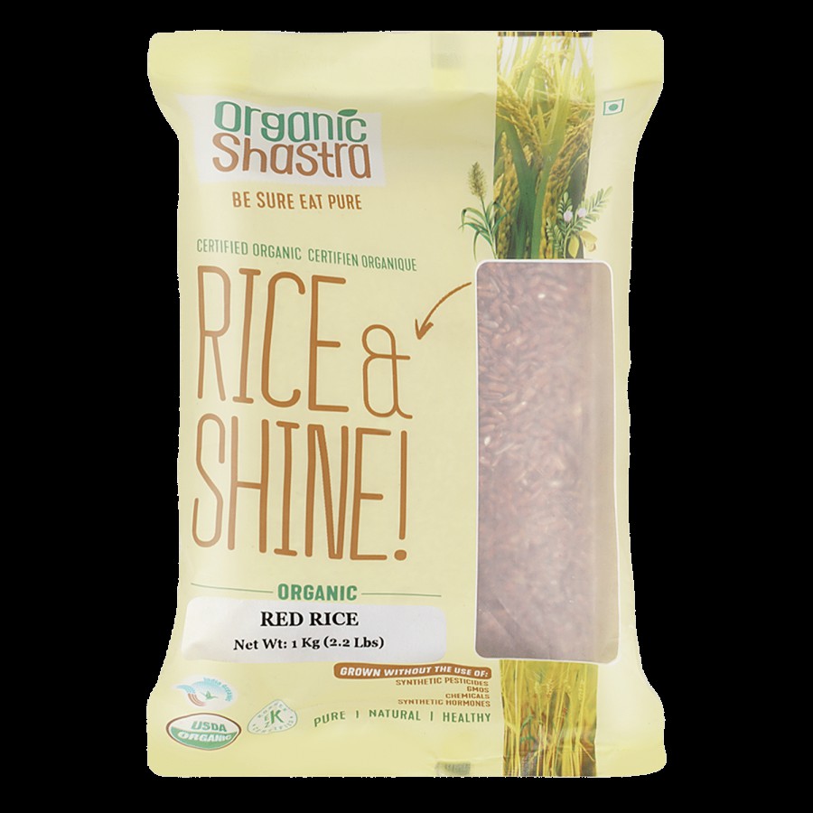 Organic Shastra Red Rice