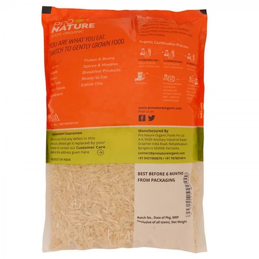 Pro Nature Organic Basmati Rice/Akki