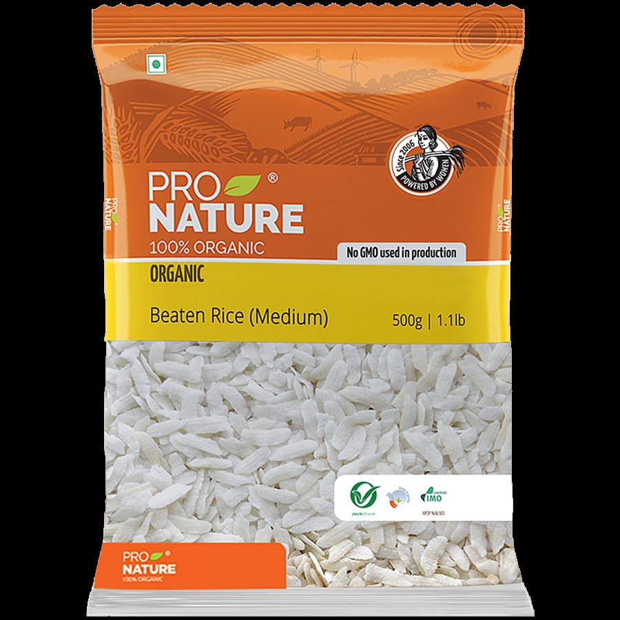 Pro Nature Organic Beaten Rice/Akki