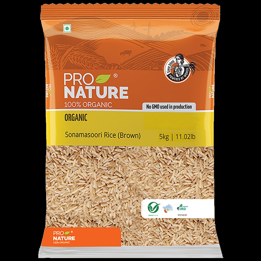 Pro Nature Organic - Brown Sonamasoori Rice/Akki