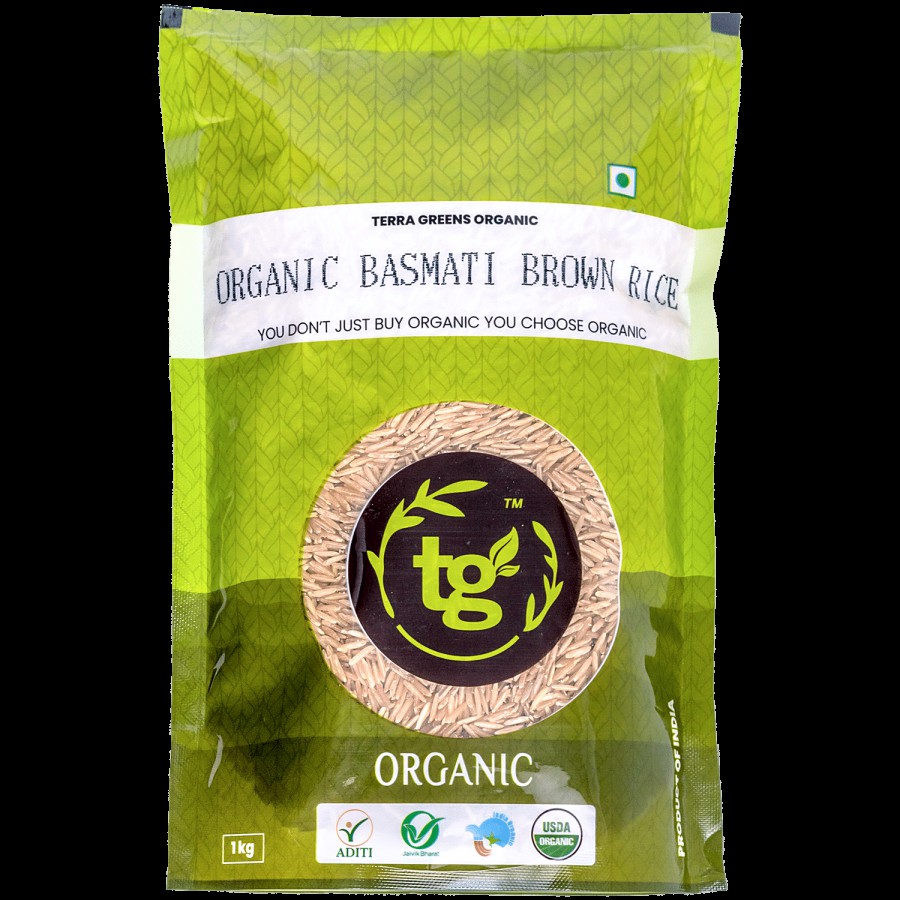 Terra Greens Basmati Rice/Akki - Brown