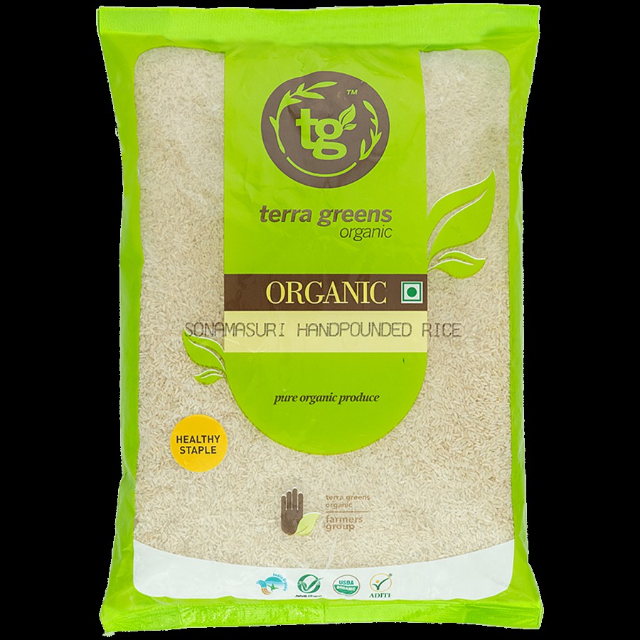 Terra Greens Organic - Sonamsuri Hand Pounded Rice/Akki