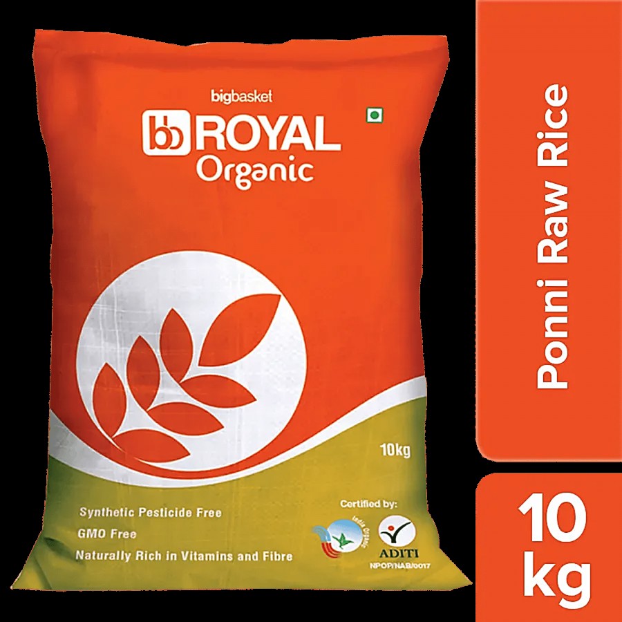 bb Royal Organic - Ponni Raw Rice/Akki