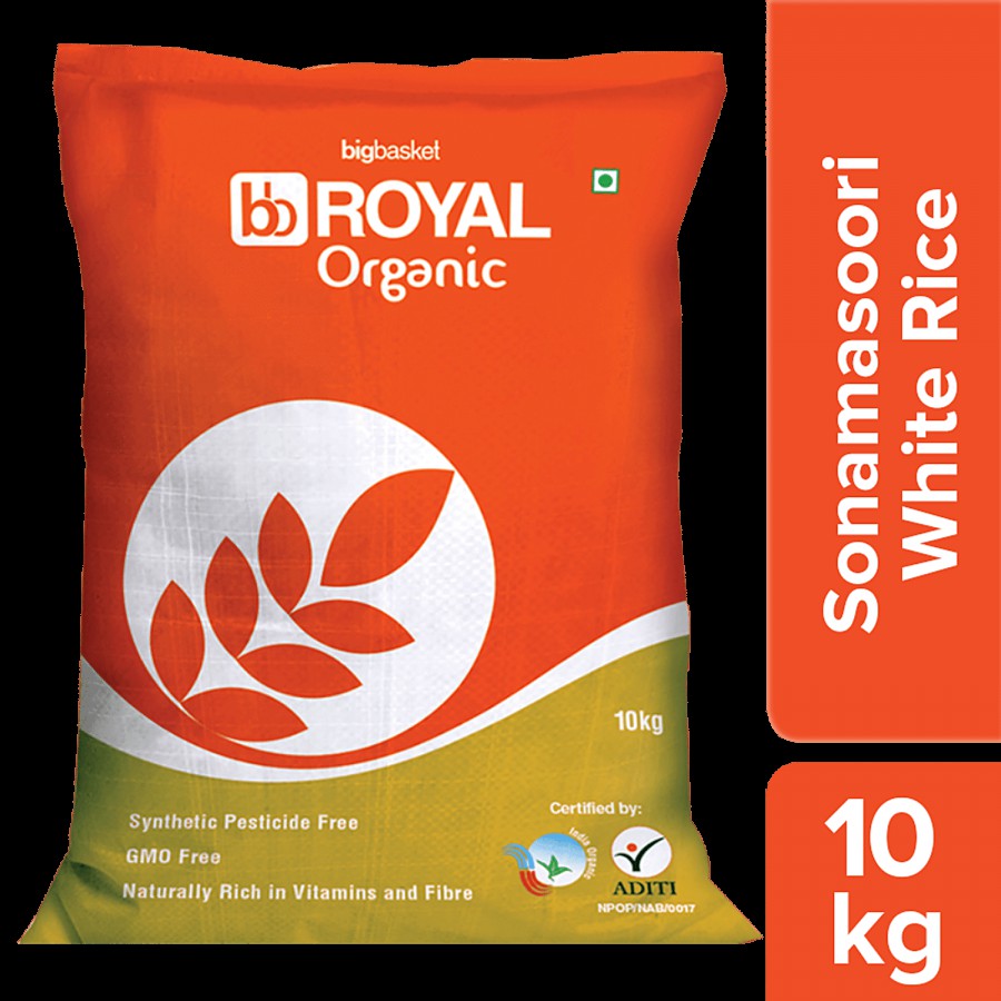 bb Royal Organic Sona Masoori White Rice/Akki