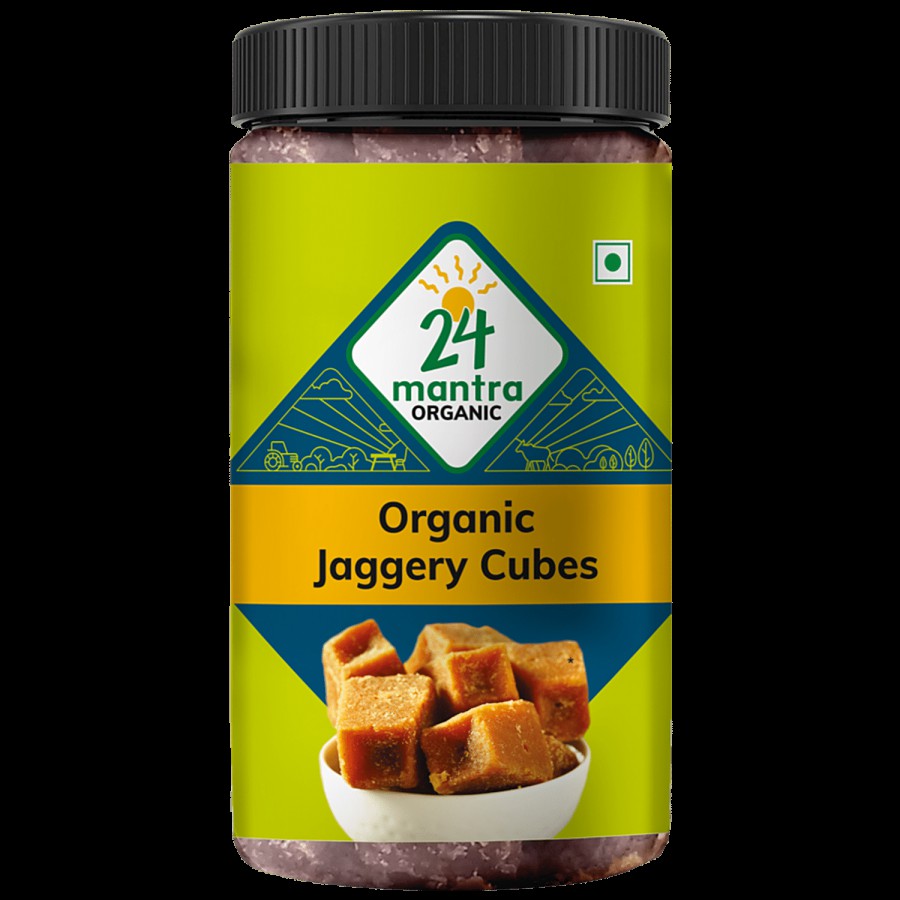 24 Mantra Organic Jaggery Cubes