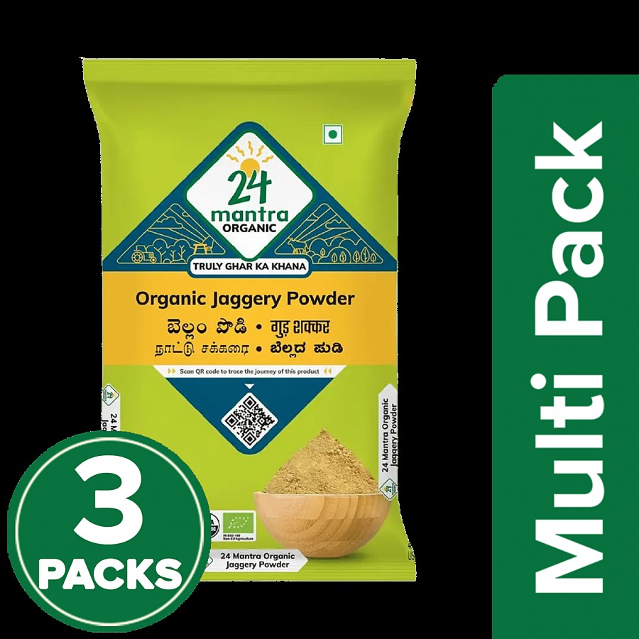 24 Mantra Organic Jaggery Powder