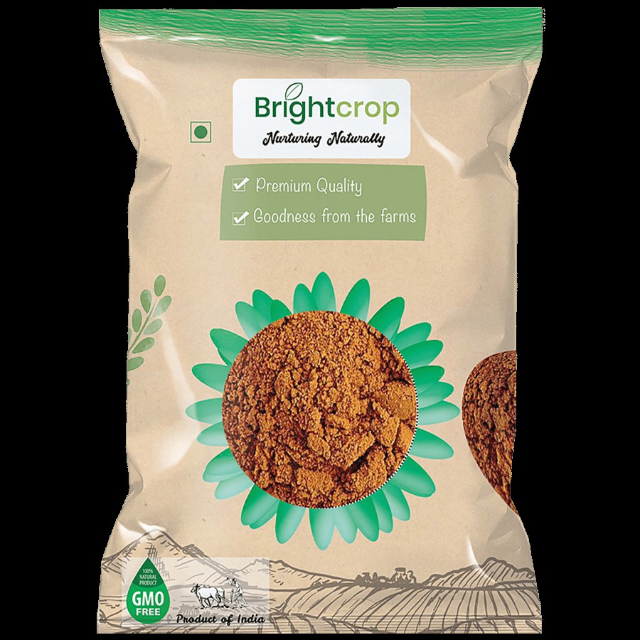 Brightcrop Sugarcane Jaggery Powder - Provides Nutrition