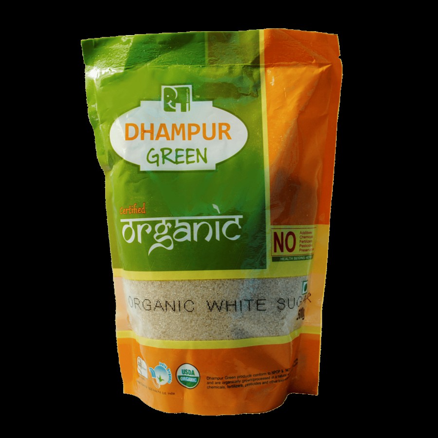 Dhampur Green Organic White Sugar/Sakkare