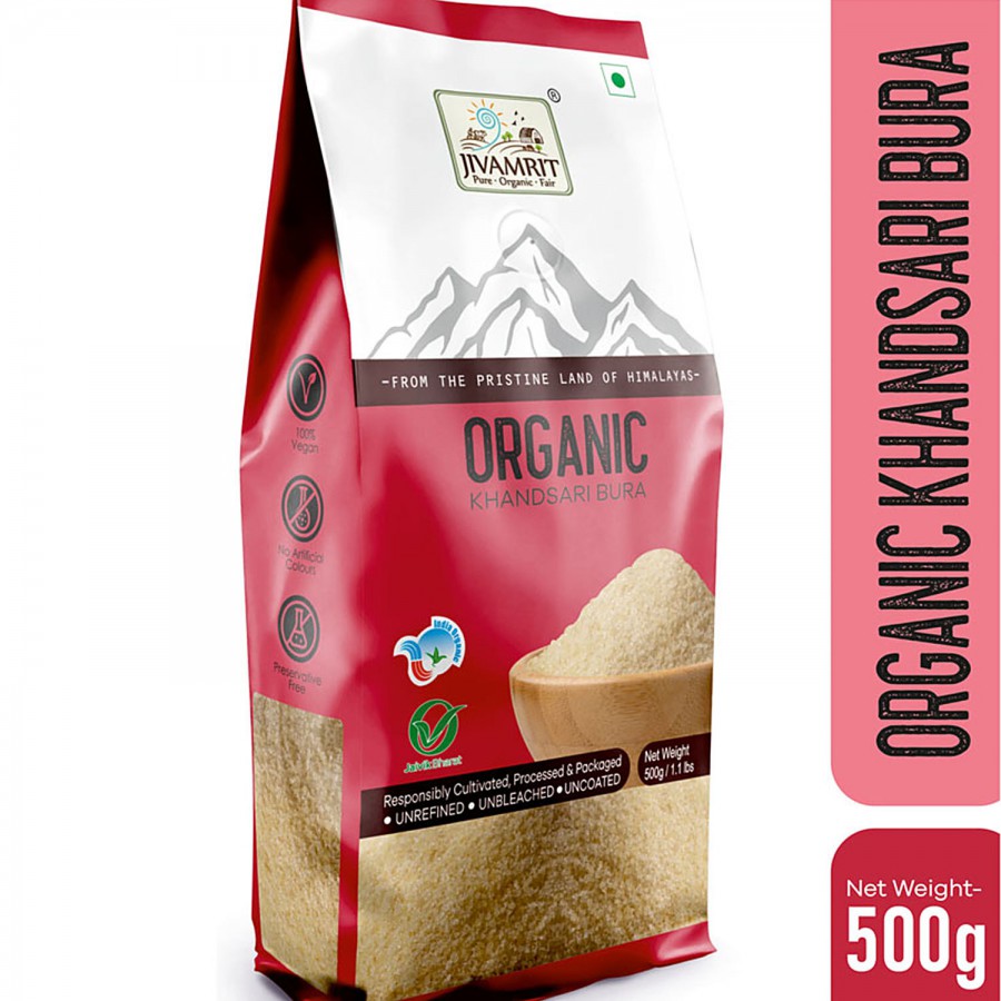 Jivamrit Organic Khandsari Bura