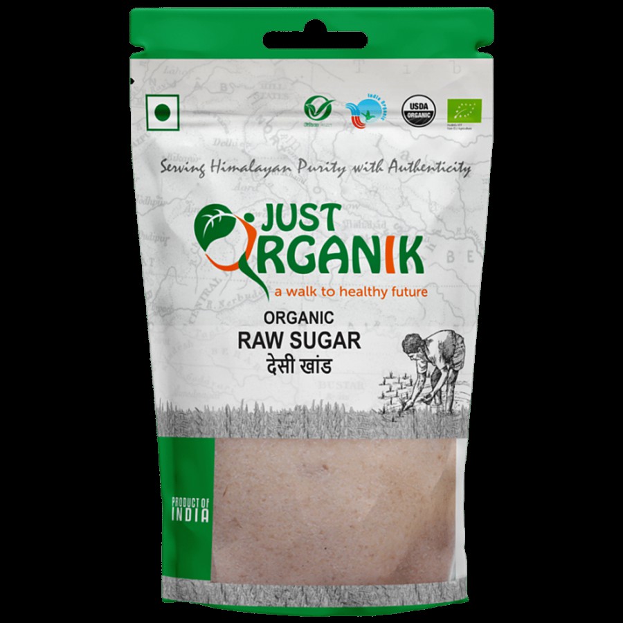 Just Organik Just Organik Sugar Raw and Unrefined