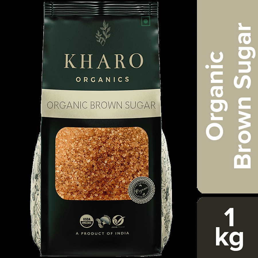 Kharo Organics Brown Sugar - Boosts Energy