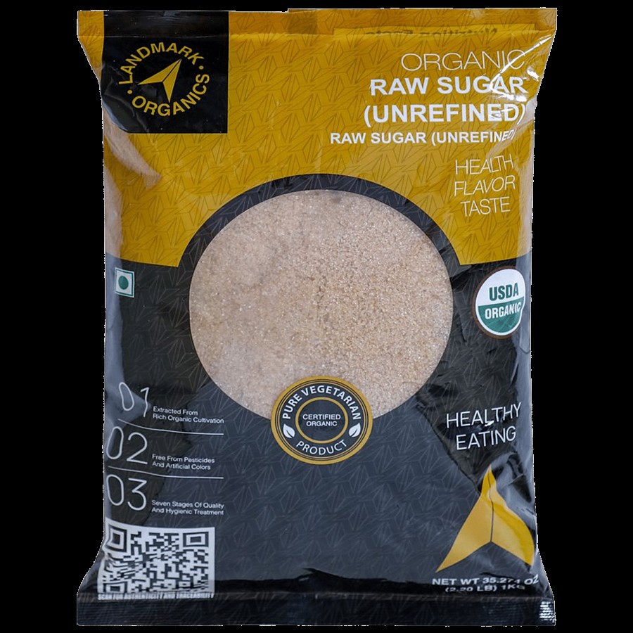 Landmark Organics  Brown Sugar - Unrefined Raw