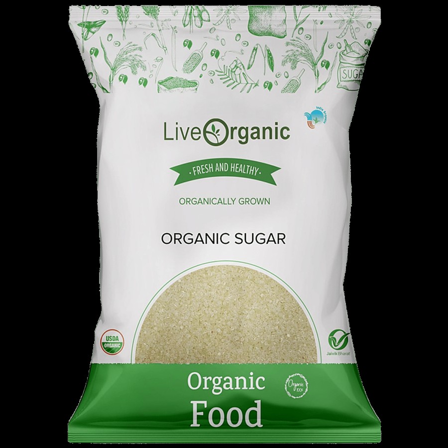 Live Organic Sugar - 100% Natural