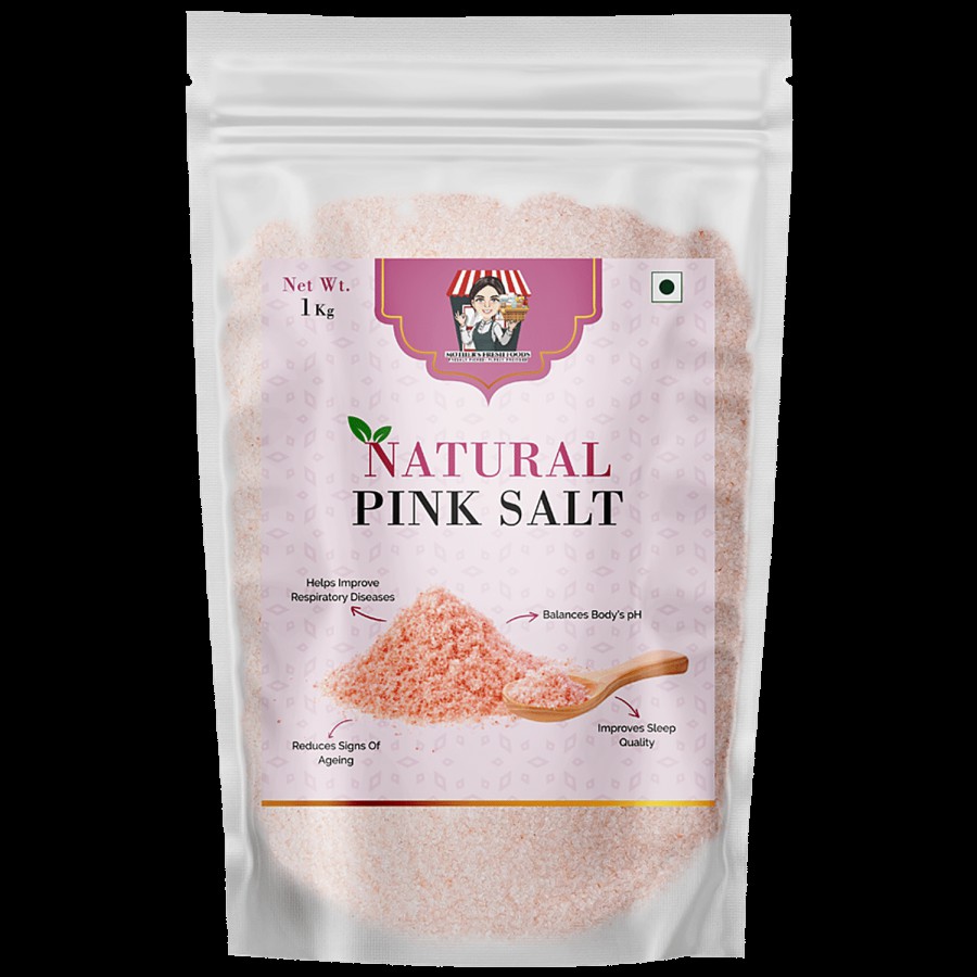 Mothers Fresh Foods Natural Pink Salt - Healthy