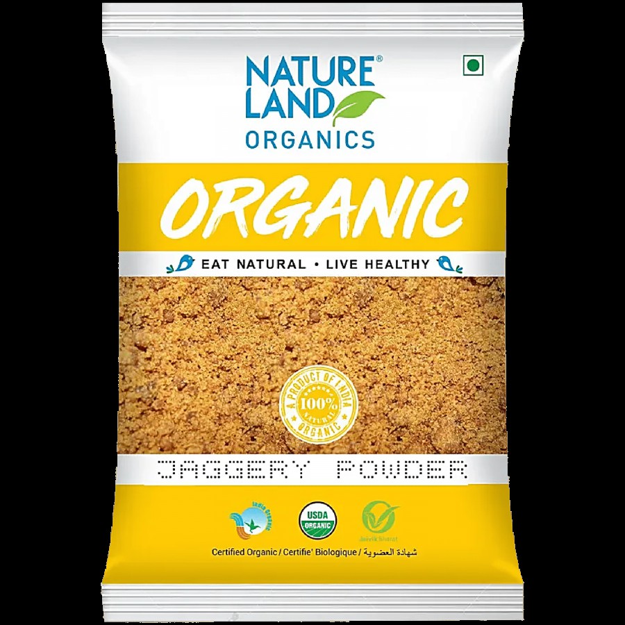 Natureland Organics Jaggery Powder - Sweet