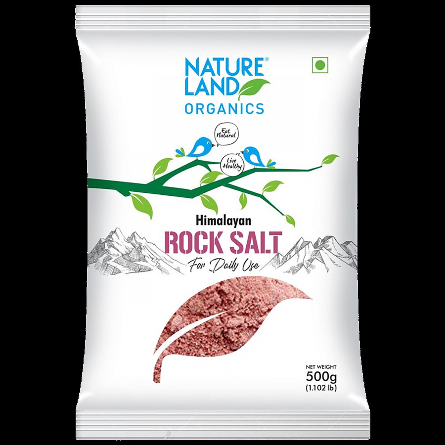 Natureland Organics Nature land Himalayan Pink Rock Salt/Uppu