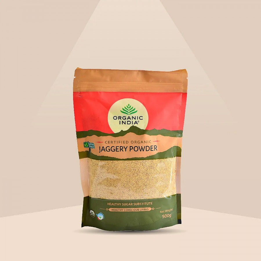 Organic India Organic Jaggery Powder - Healthy Sugar Substitute