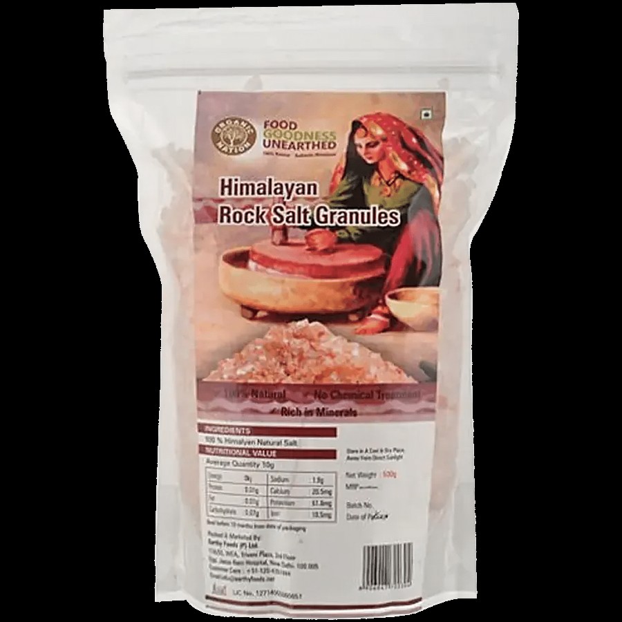 Organic Nation Himalayan Rock Salt/Uppu Granules