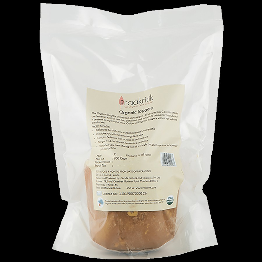 Praakritik Organic Jaggery/Bella