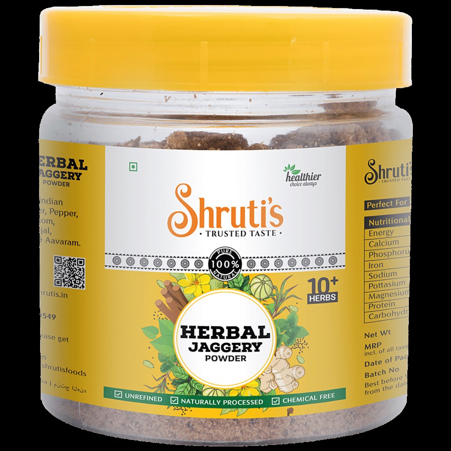 Shruti's Herbal Jaggery Powder - Organic