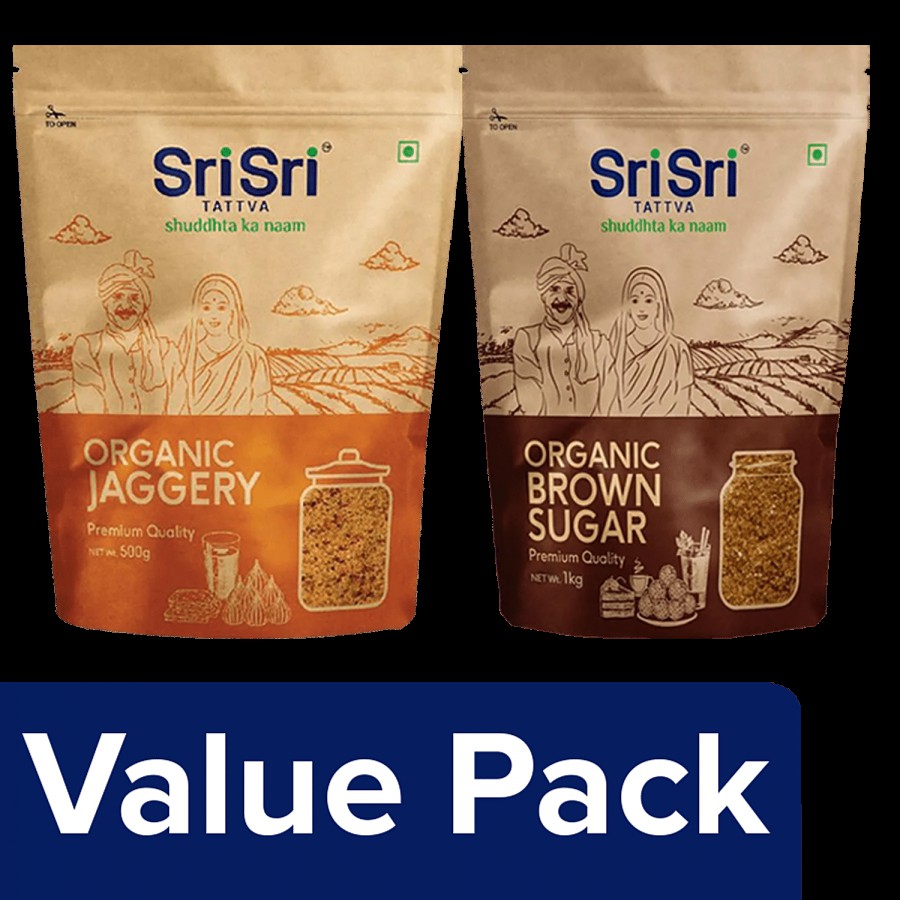 Sri Sri Tattva Organic Jaggery