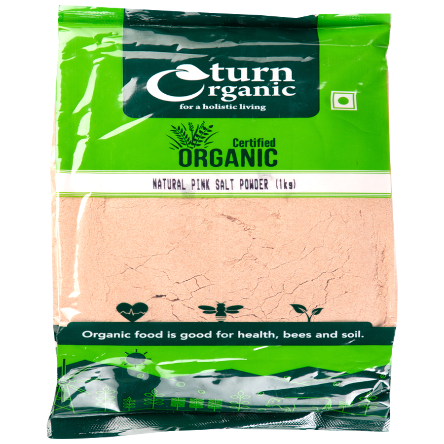 Turn Organic Natural Pink Salt/Uppu Powder