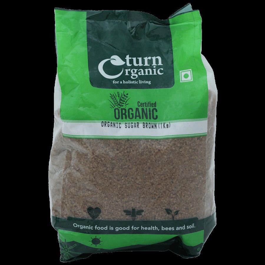 Turn Organic Organic - Sugar/Sakkare Brown