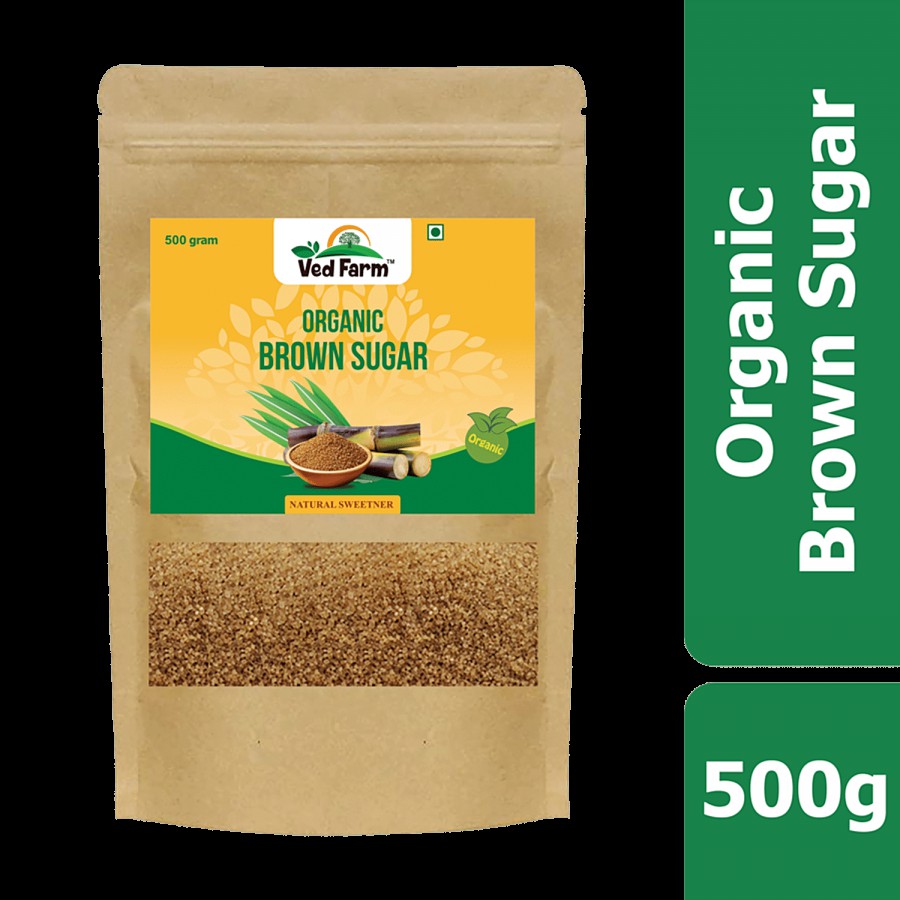 Ved Farm Organic Brown Sugar - Natural Sweetener